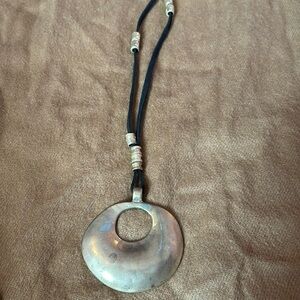 Long statement necklace